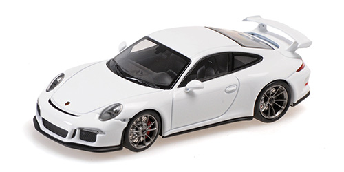 410062026 Minichamps Porsche 911 (991) GT3 2013 White 1:43