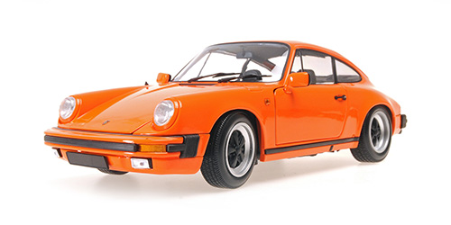 100063025 Minichamps Porche 911 Carrera Coupe 3.2 1983 Orange 1:18
