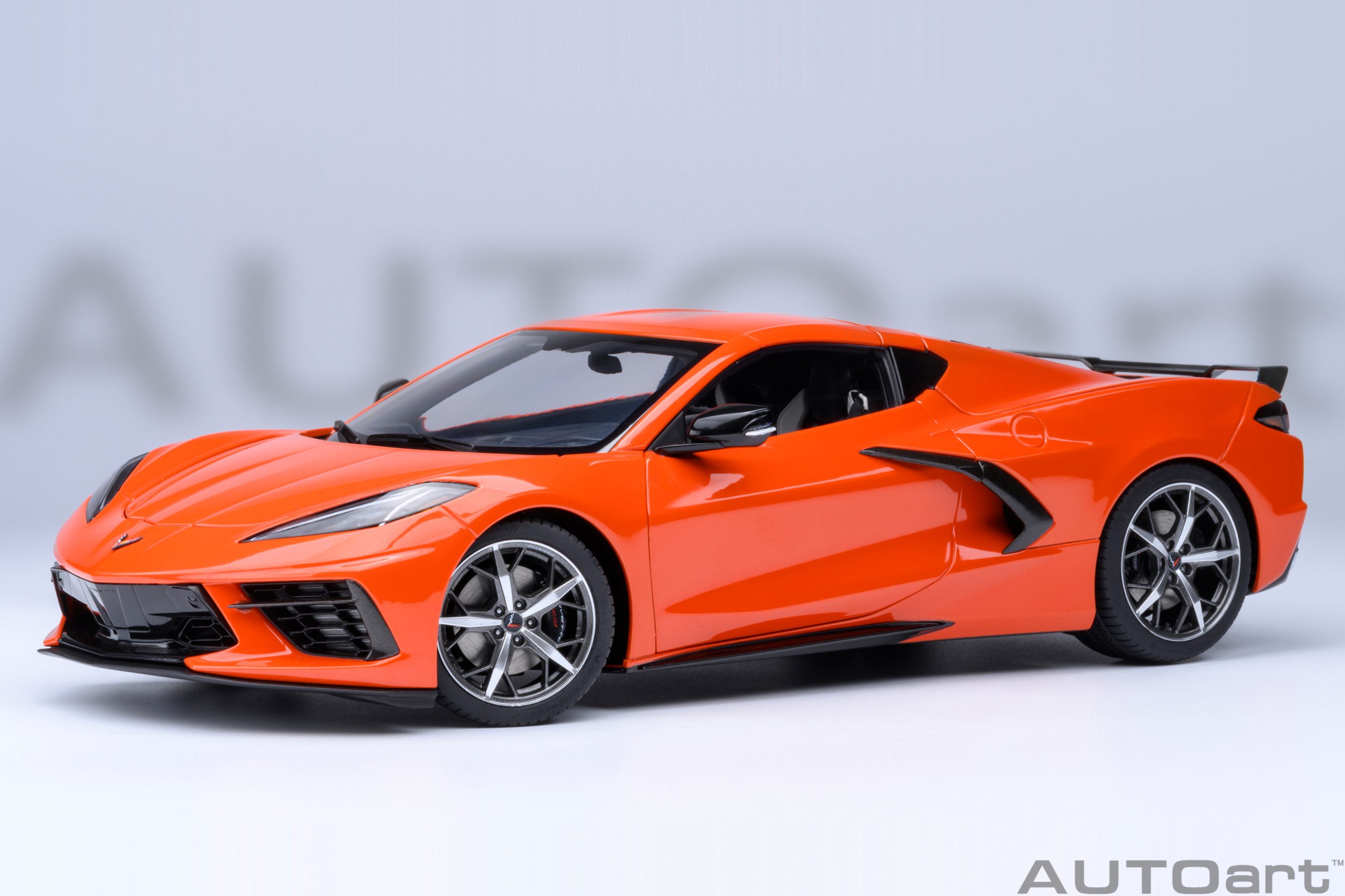 71283 AUTOart Chevrolet Corvette C8 Stingray Z51 Sebring Orange 1:18
