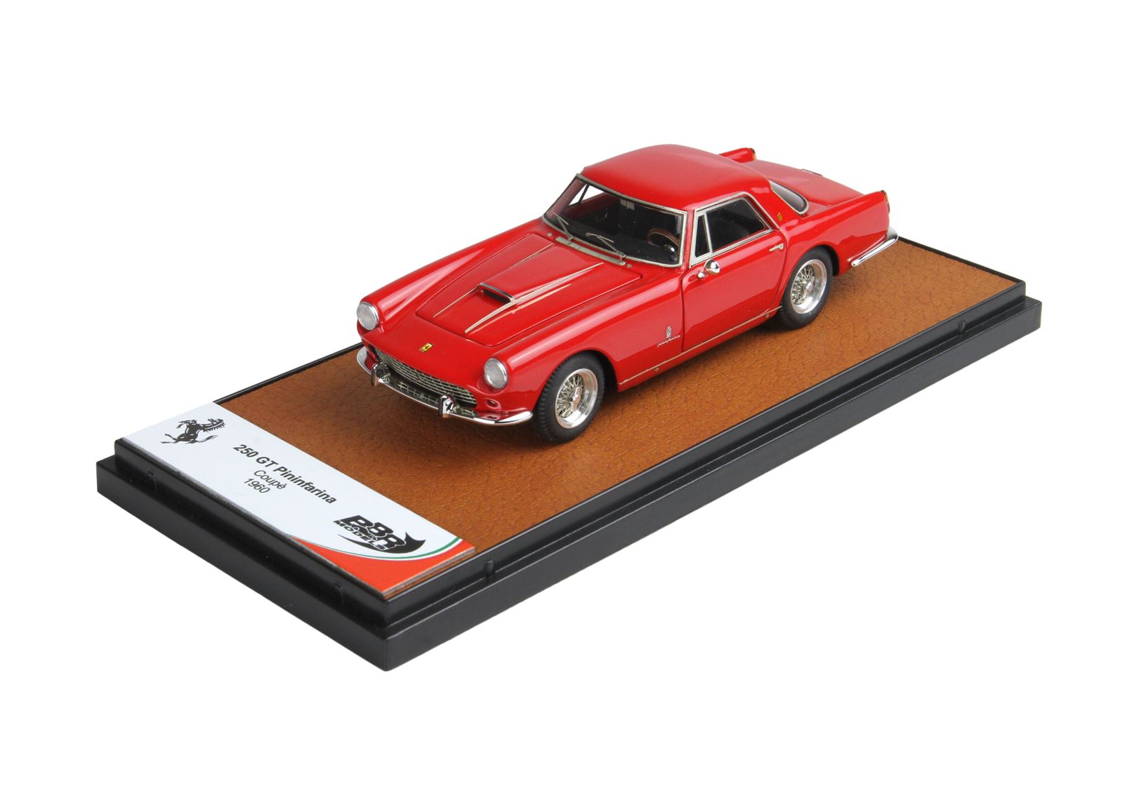 BBR258D BBR Models Ferrari 250 GT Pininfarina Coupe 1960 Red 1:43