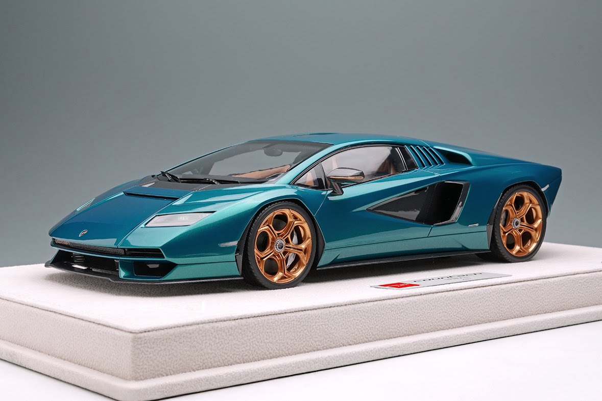 EML160C Make Up Lamborghini Countach LPI 800-4 2022 Green 1:18