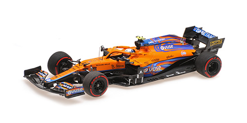 537216604 Minichamps McLaren F1 Teat MCL35M Lando Norris Abu Dhabi GP 2021 1:43