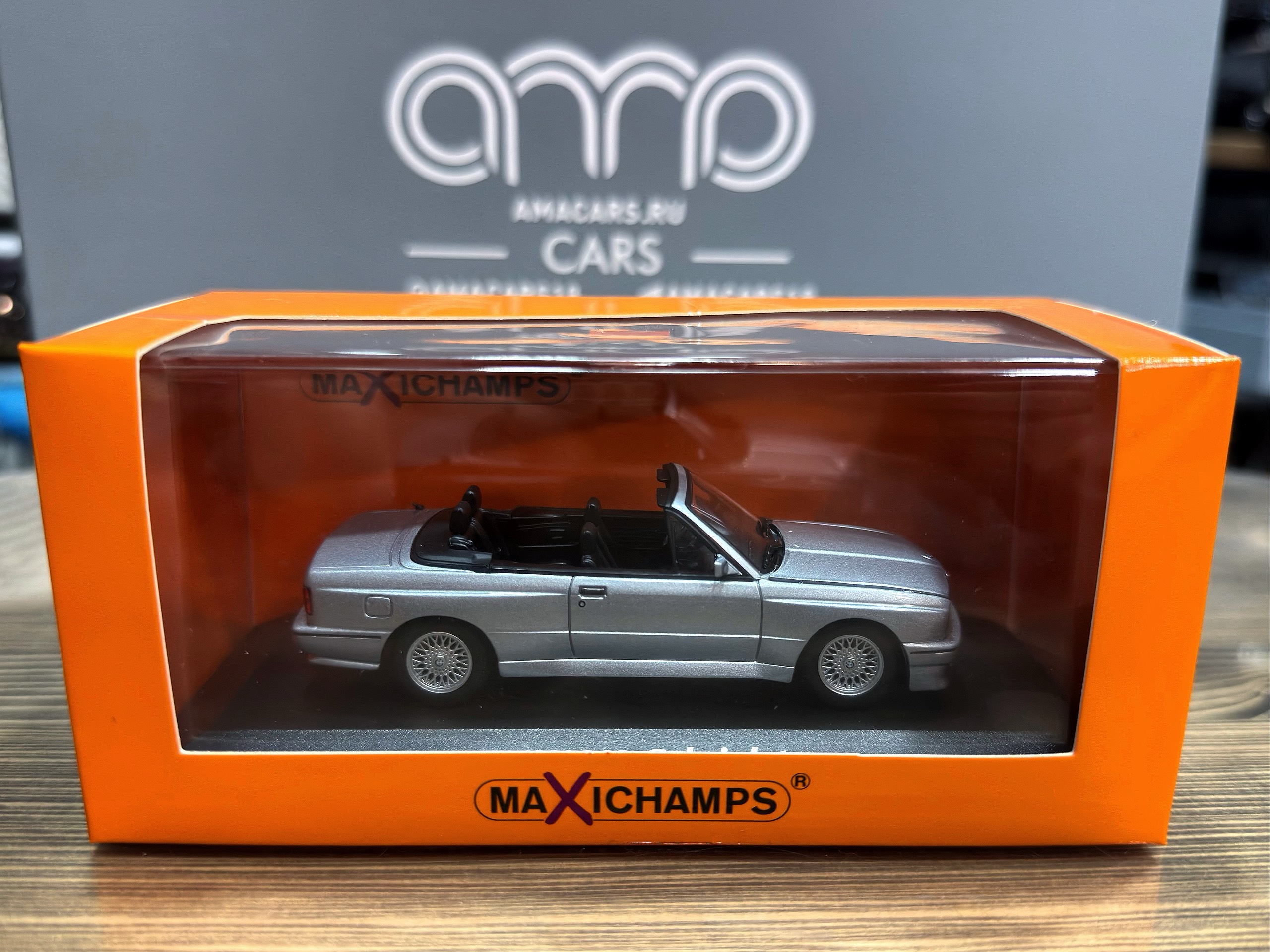 940020332 Minichamps BMW M3 Cabriolet Silver 1:43