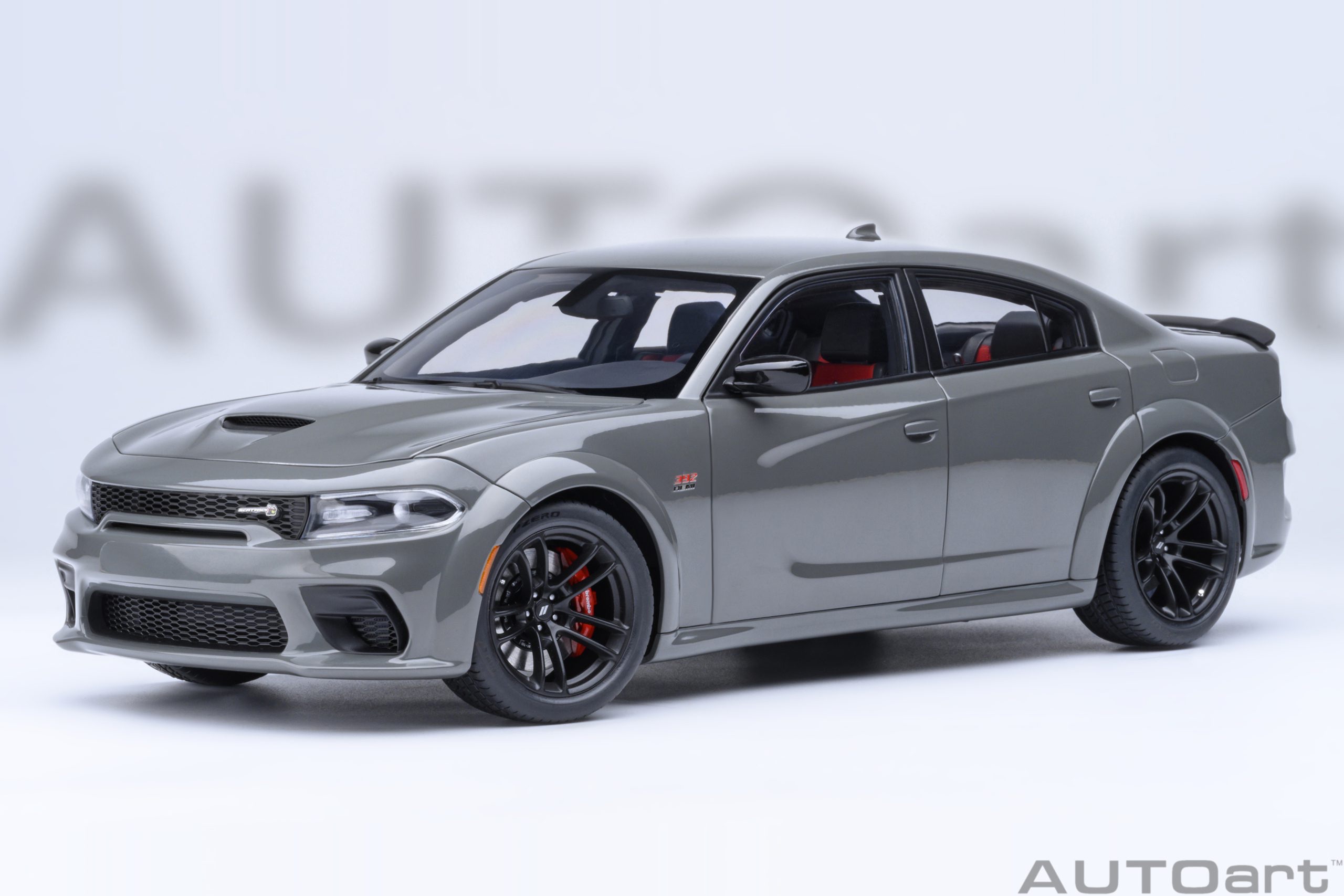 71756 AUTOart Dodge Charger SRT Scat Pack Widebody Destroyer Grey 1:18