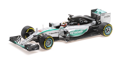186150044 Minichamps Mercedes AMG Petronas F1 Team W06 Hybrid Lewis Hamilton World Champion 2015 1:18
