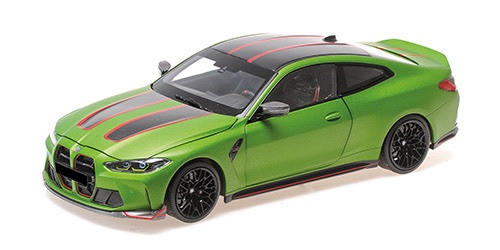 110023020 Minichamps BMW M4 CSL 2022 Matt Green Metallic 1:18