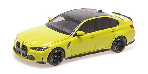 110020222 Minichamps BMW M3 2024 Yellow 1:18