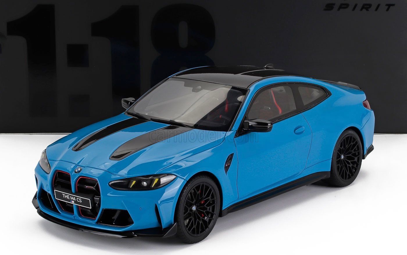 GT511 GT Spirit BMW M4 CS Riviera Blue 2024 1:18