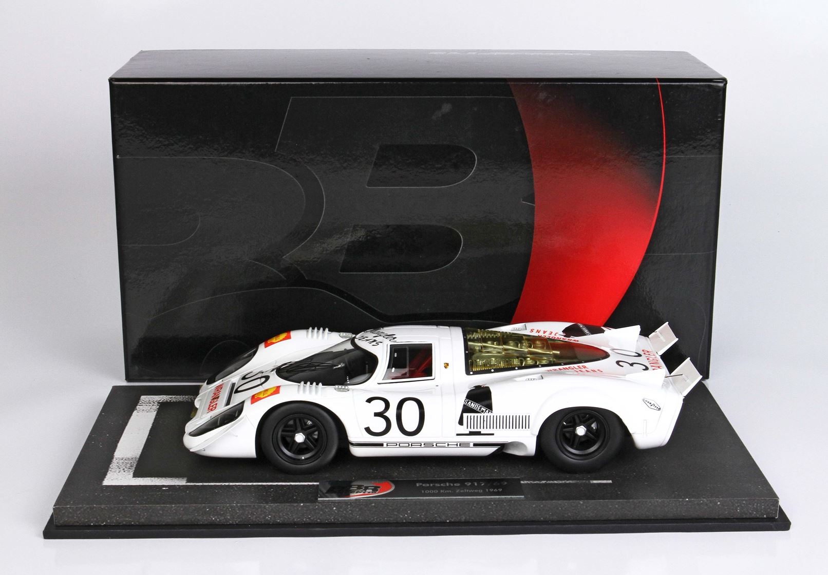 BBRC1834B BBR Models Porsche 917 69 1000 Km Zeltweg 1969 1:18