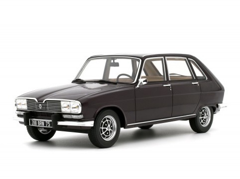OT1066 Otto Mobile Renault 16 TX Prune Met 708 1984 1:18