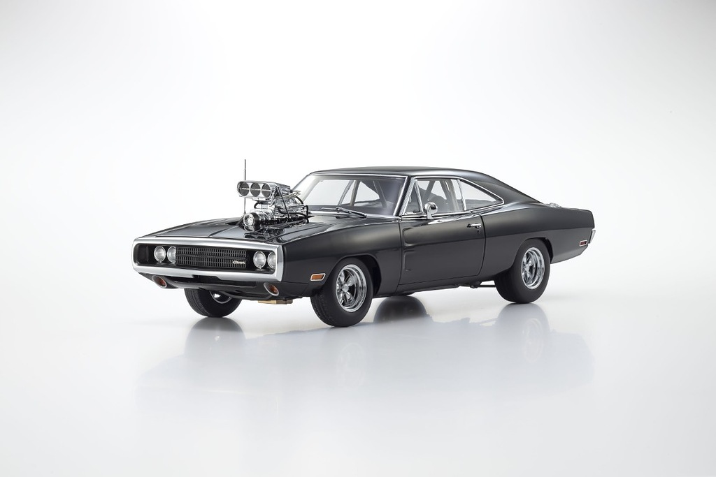 08974FF Kyosho Dodge Charger R/T 1970 Fast & Furious Black 1:18