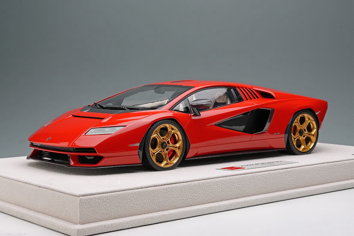 EML160B Make Up Lamborghini Countach LPI 800-4 2022 Red 1:18