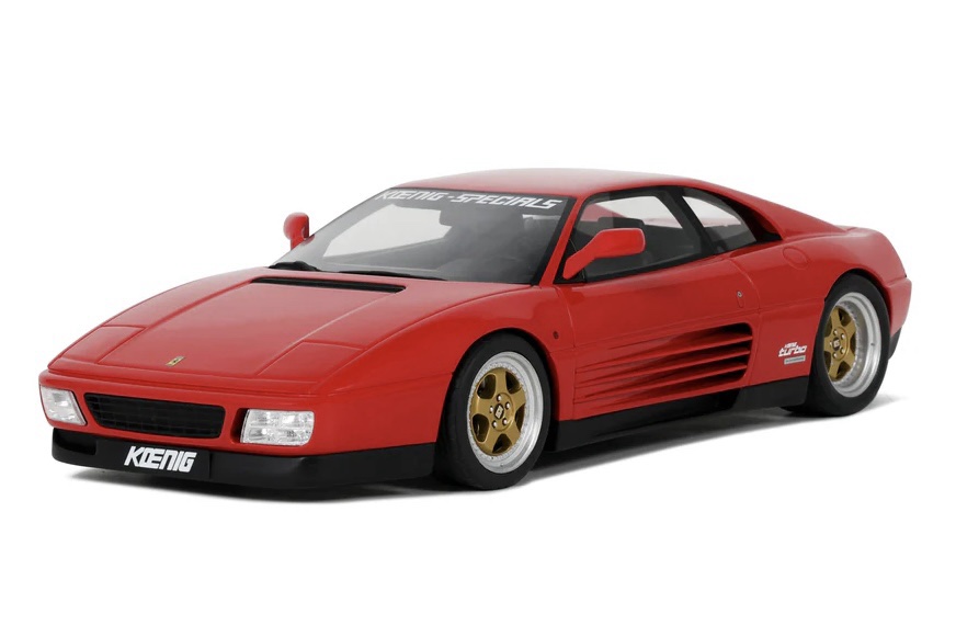 GT472 GT Spirit Ferrari Koenig Specials 348 Twin Turbo Rosso 1:18