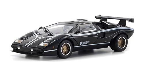 KYO08320 C Kyosho Lamborghini Countach LP500R Black/White (08320C) 1:18
