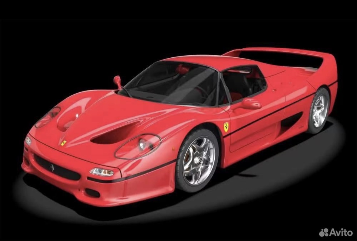 HK62 Pocher Ferrari F50 Rosso Carsa Kit 1:8