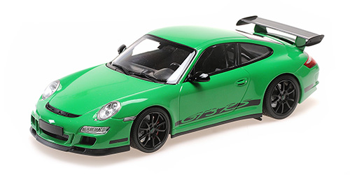 155062124 Minichamps Porsche 911 GT3 RS 2007 green 1:18