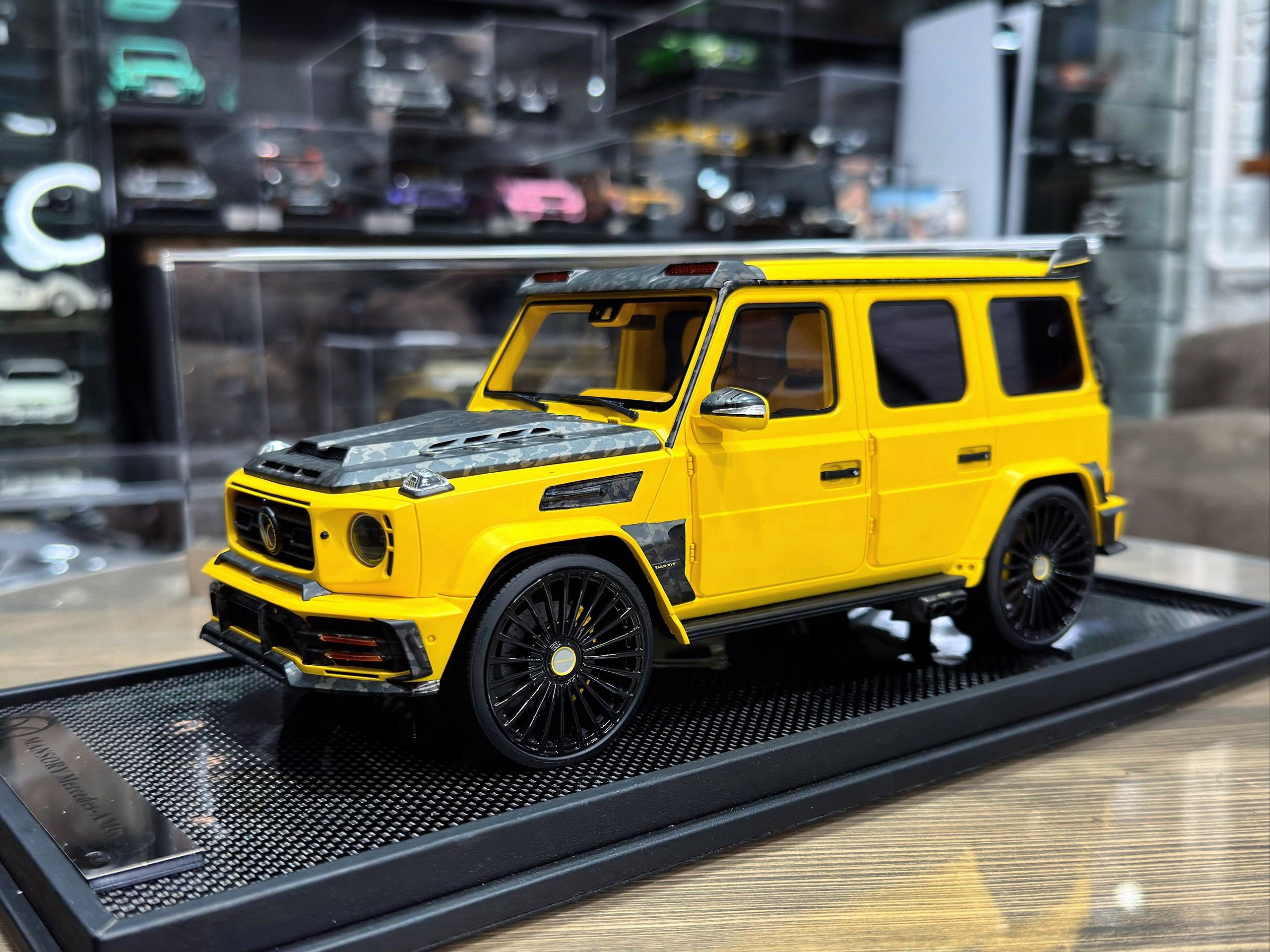 MY18-AGMY Mansory Mercedes AMG G63 Yellow 1:18