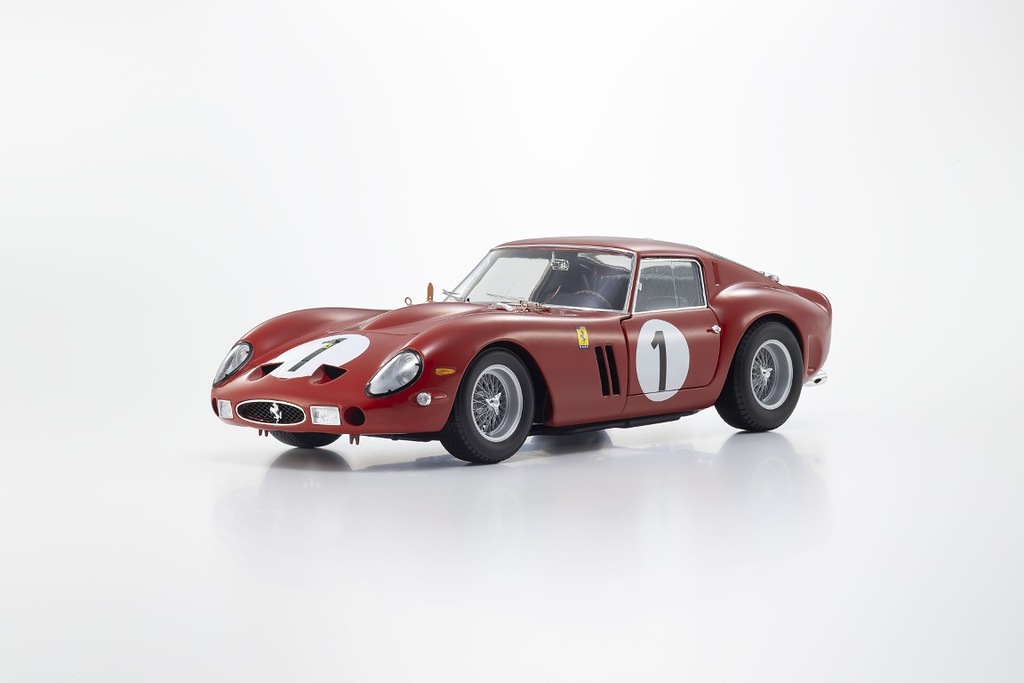 08438G Kyosho Ferrari 250 GTO #1 1000km Paris 1962 Red 1:18