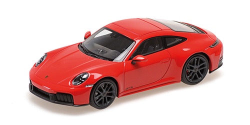 410064120 Minichamps Porsche 911 (992.2) Carrera GTS 2024 Red 1:43