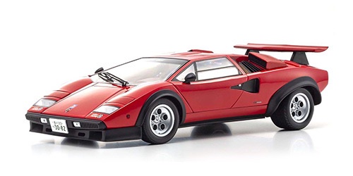 08320A2 Kyosho Lamborghini Countach Walter Wolf Red 1:18