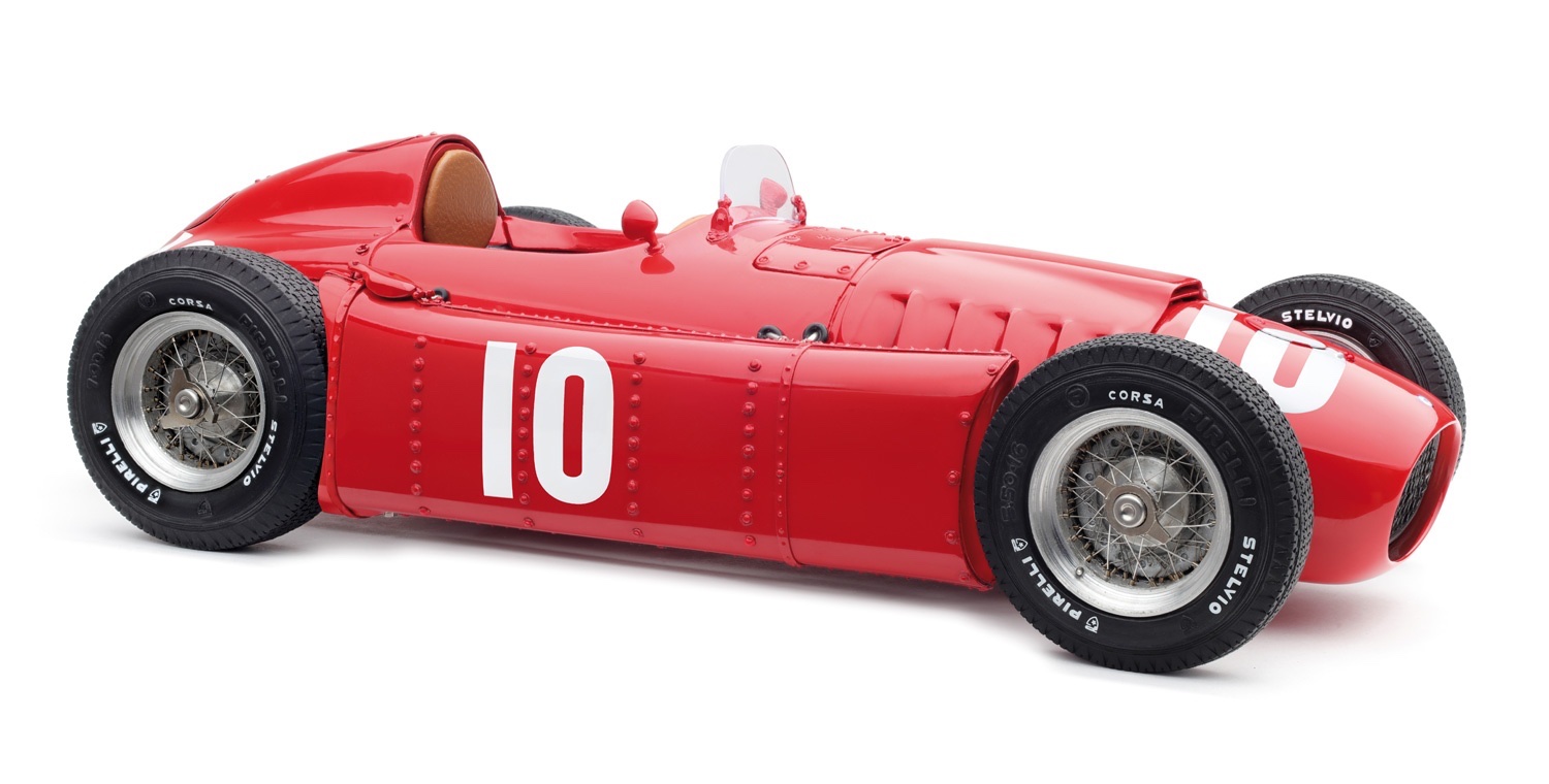 M-178 CMC Lancia D50 1955 GP Pau #10 Eugenio Castellotti Red 1:18