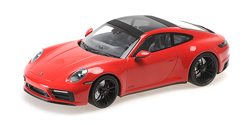 155063100 Minichamps Porsche 911 Carrera 4 GTS 2020 red 1:18