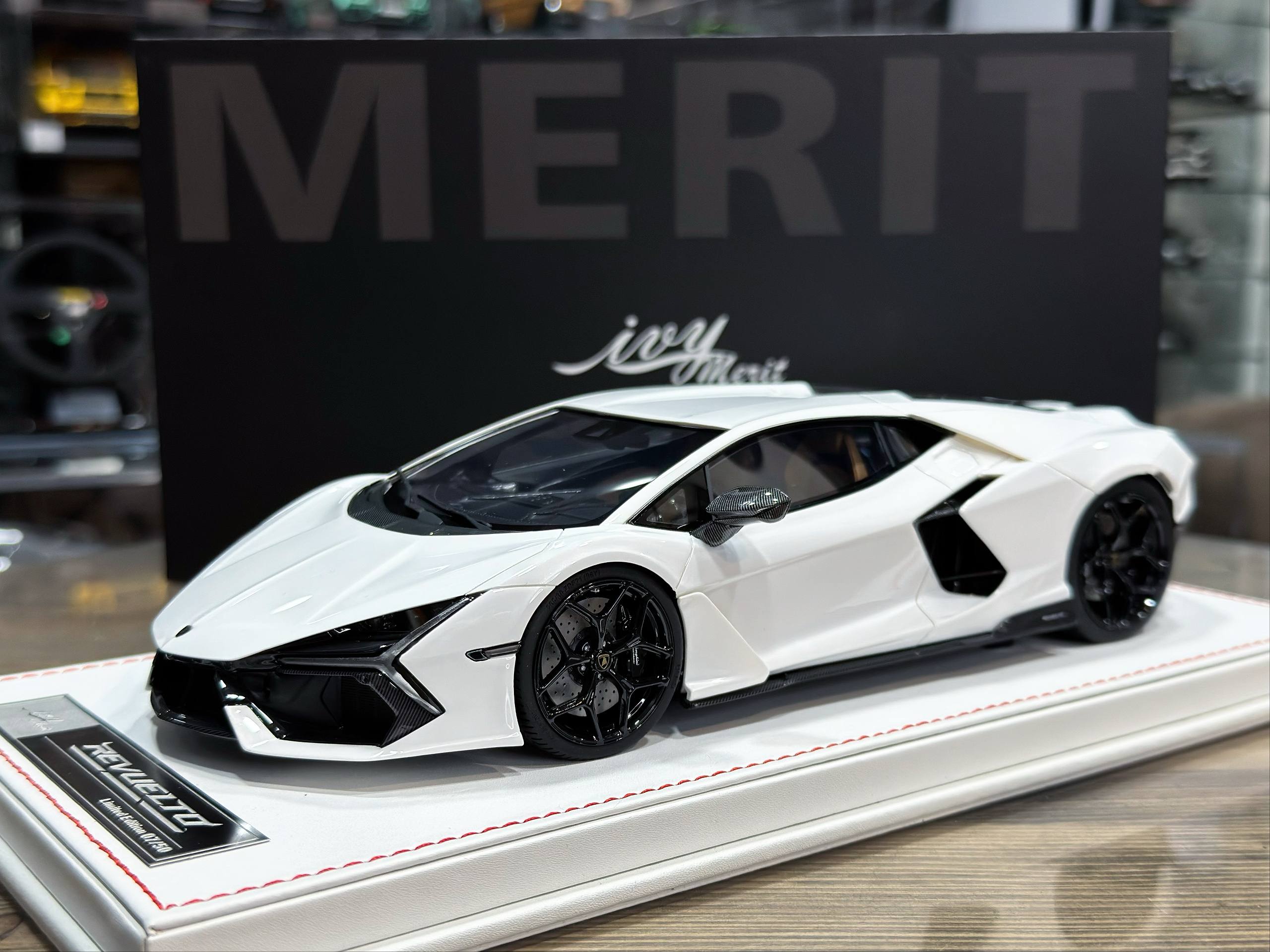 IVY Merit Lamborghini Revuelto White 1:18