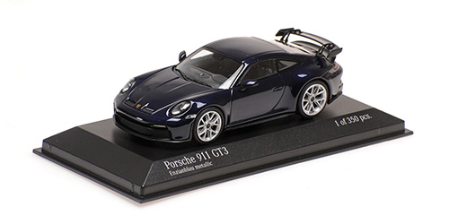 410069208 Minichamps Porsche 911 (992) GT3 2021 Blue Metallic 1:43