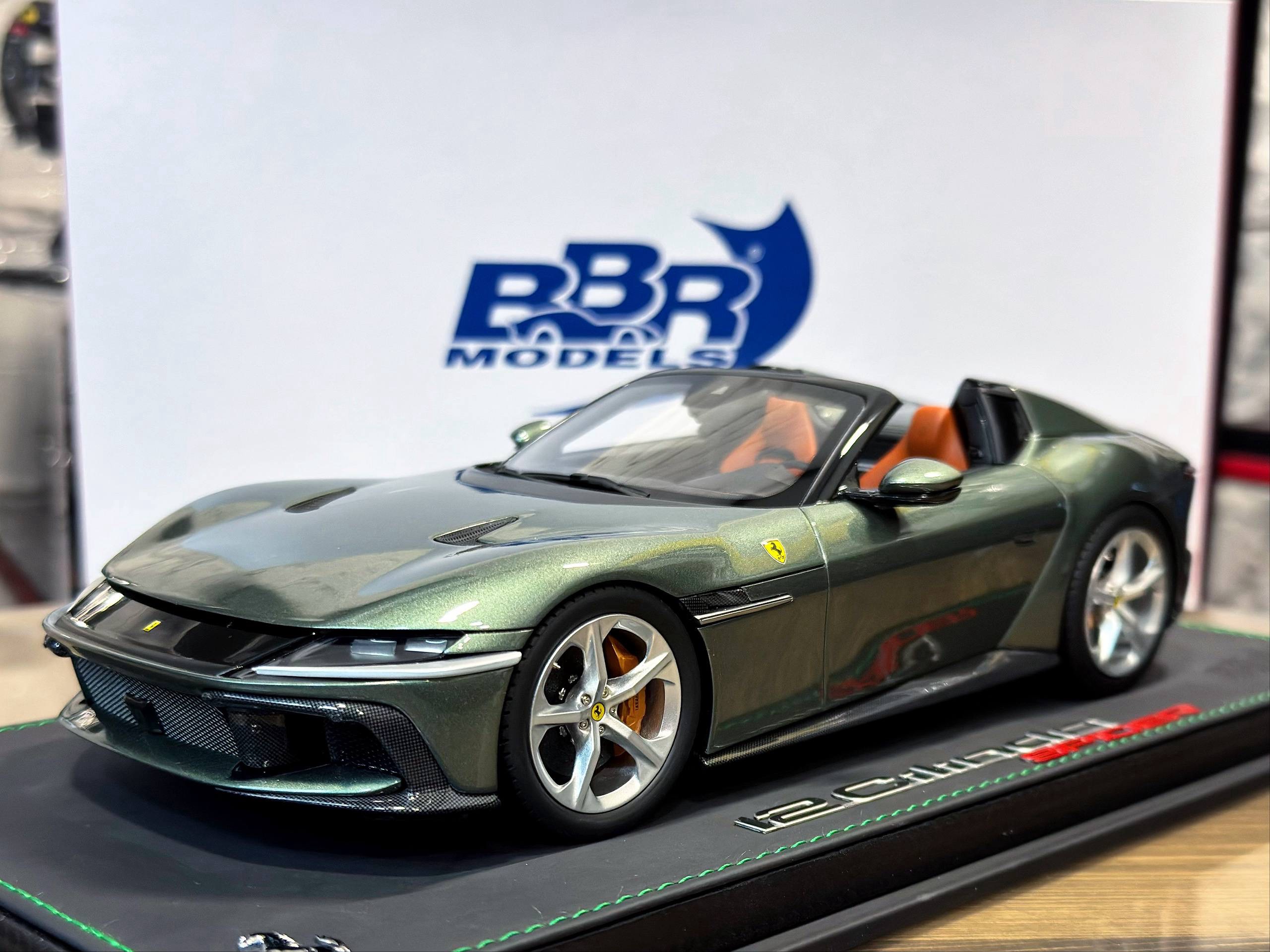 P18251E BBR Models Ferrari 12 Cilindri Verde Toscana 1:18