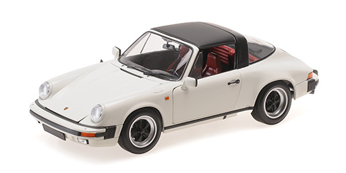 100063062 Minichamps Porsche 911 Carrera 3.2 Targa 1983 white 1:18