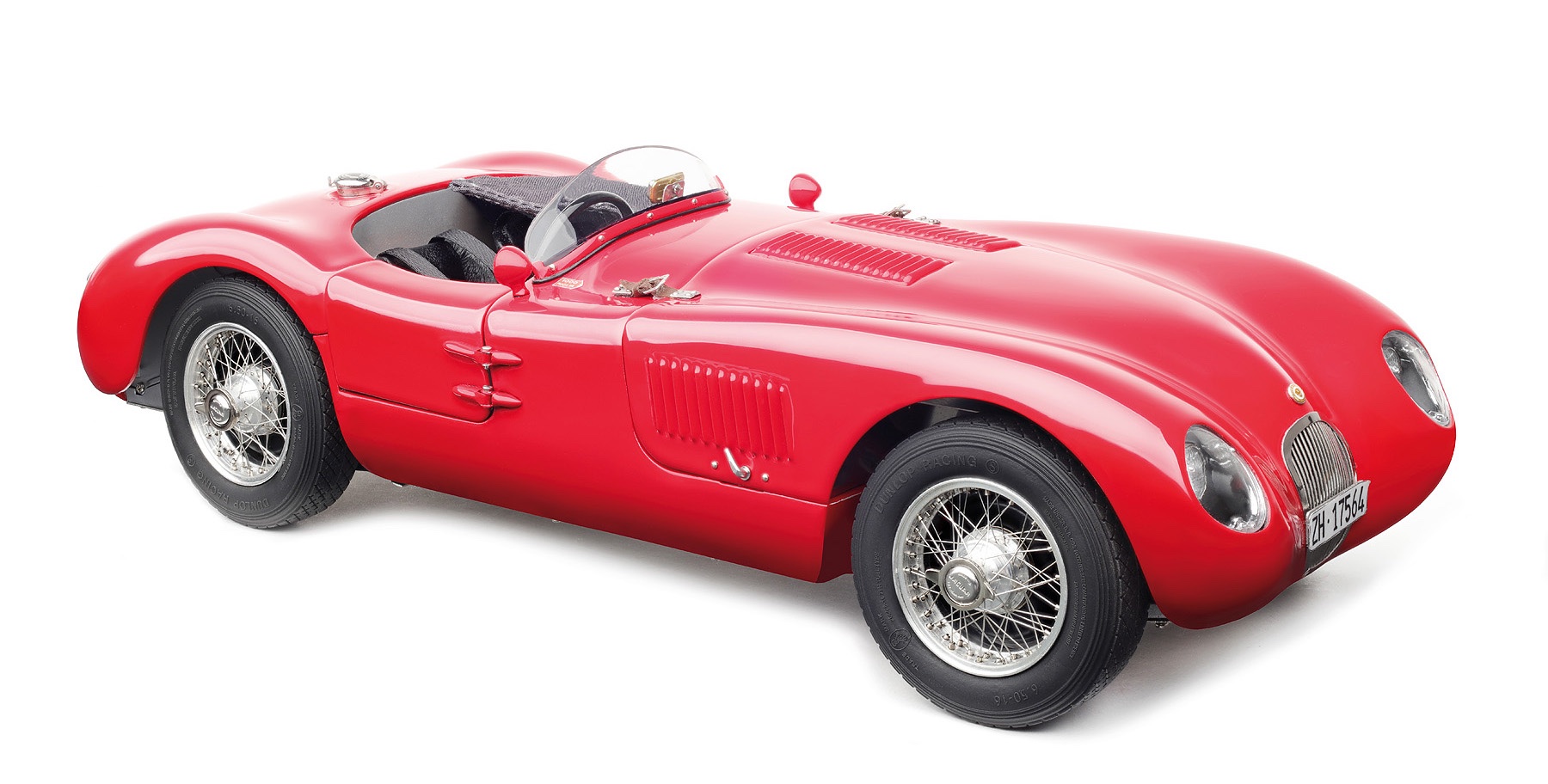 M-193 CMC Jaguar C-Type 1952 XKC 023 Red 1:18