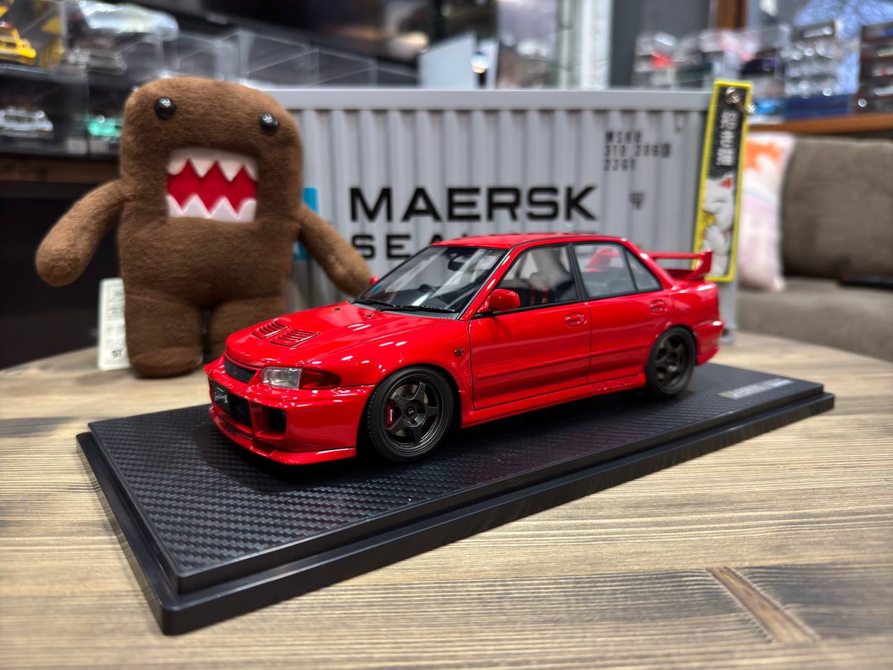 IG3550 Ignition Model Mitsubishi Lancer Evolution III GSR (CE9A) Red 1:18