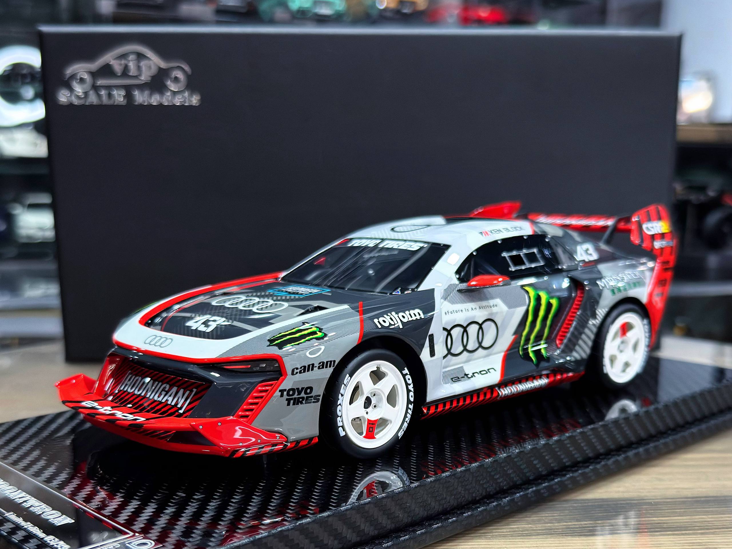 18052 VIP Models Audi S1 Hoonitron Ken Block Car Model 1:18