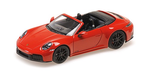 410064130 Minichamps Porsche 911 (992.2) Carrera GTS Cabriolet 2024 Red 1:43