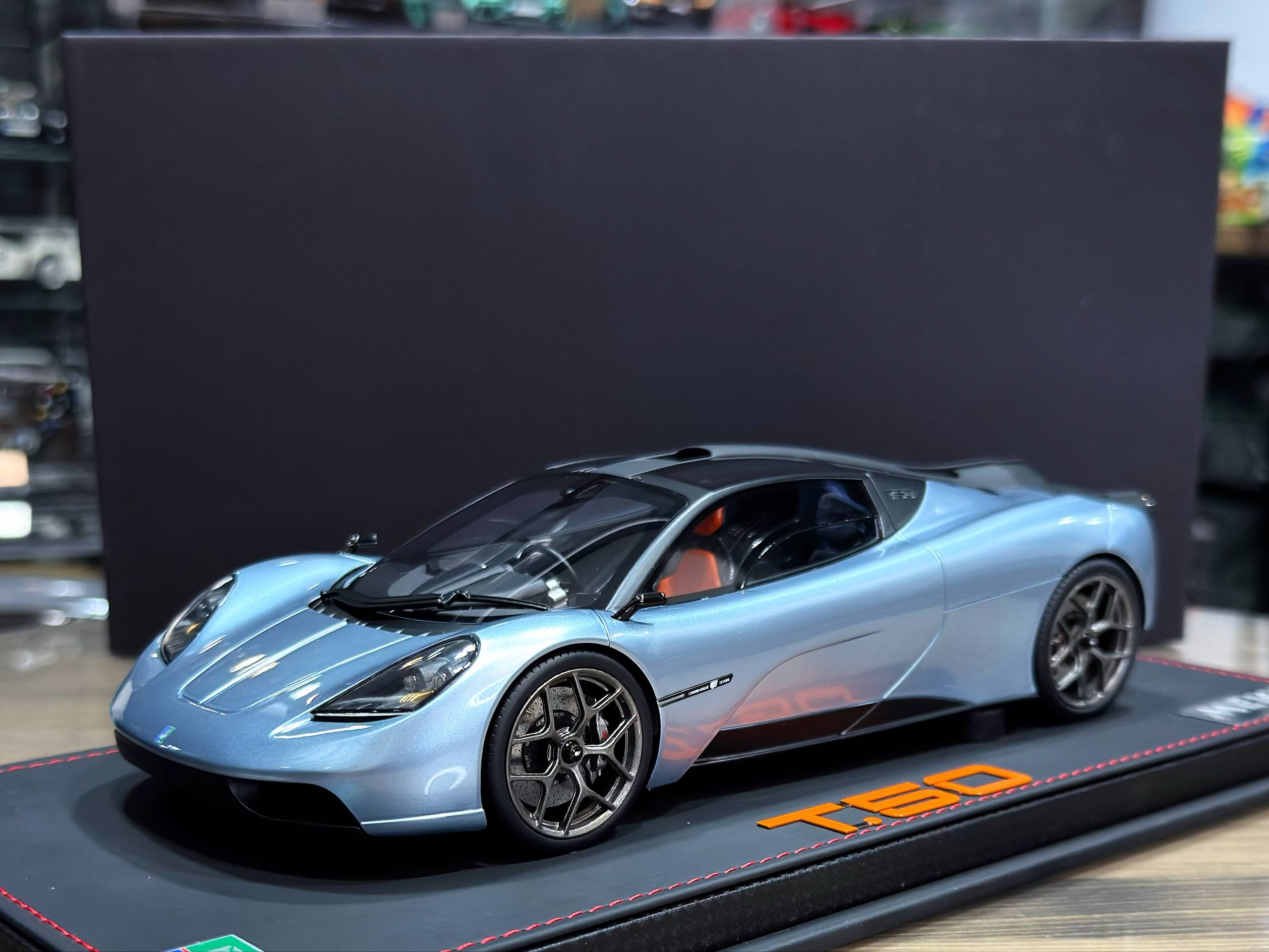 Meko Models Gordon Murray GMA T.50 Daytona Blue 1:18