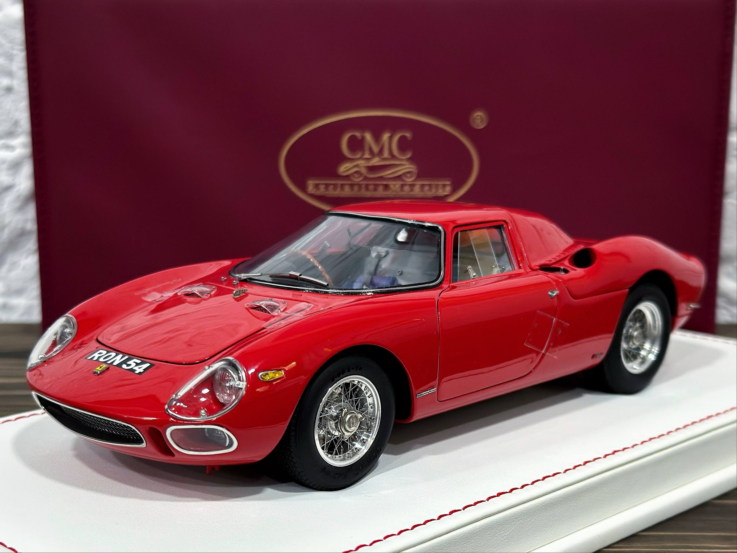 M-266 CMC Ferrari 250 LM Ron Fry Chassis 6105 Red 1:18