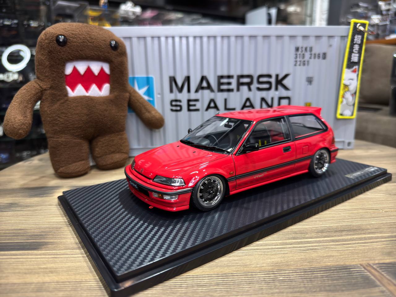 IG3127 Ignition Model Honda CIVIC (EF9) SiR Red 1:18