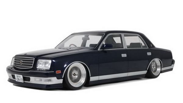 OT1218 Otto Mobile Toyota Century V12 Stance Blue Mica 2008 1:18